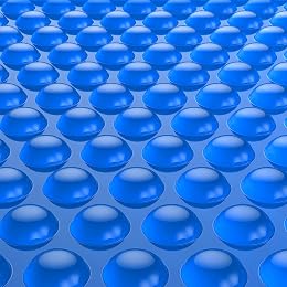 BigXwell Solar Pool Cover, Blue 16-mil 16 x 32 Foot Rectangle for In-Ground Pools, 1600 Series Heavy-Duty Insulating Pool Heater Covers.