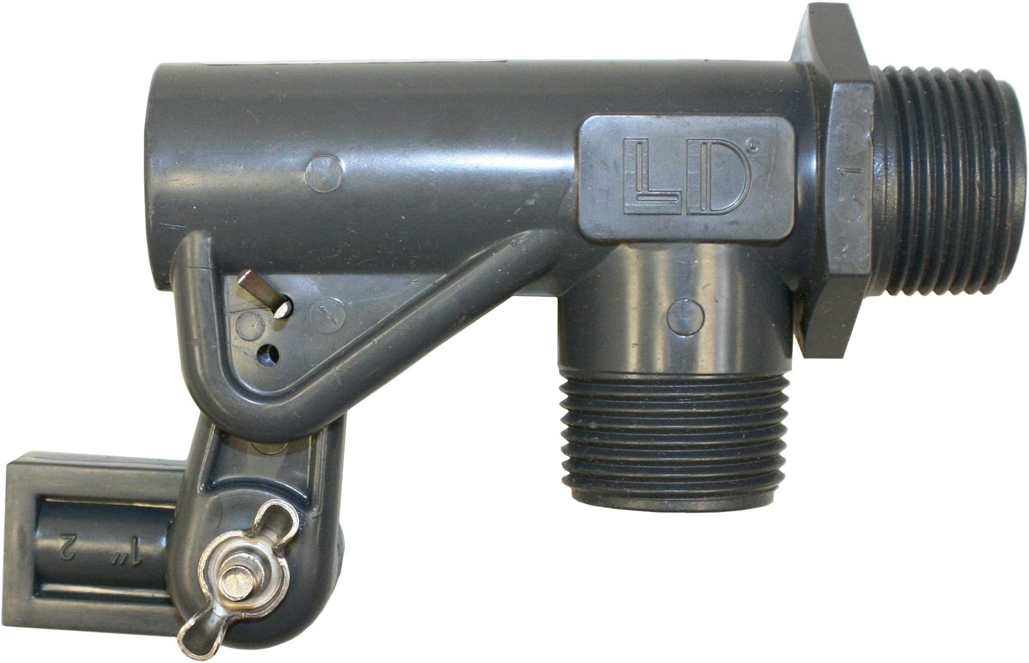 PFV100 1" Plastic Float Valve, Plastic