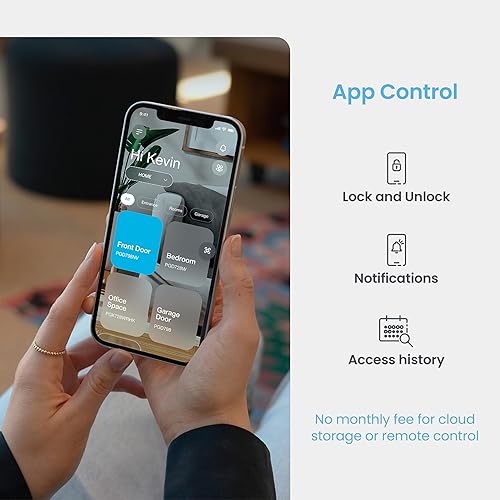 Miniatura 7 de Lockly Secure Pro Zeno Series Cerrojo - PGK728WHKSN