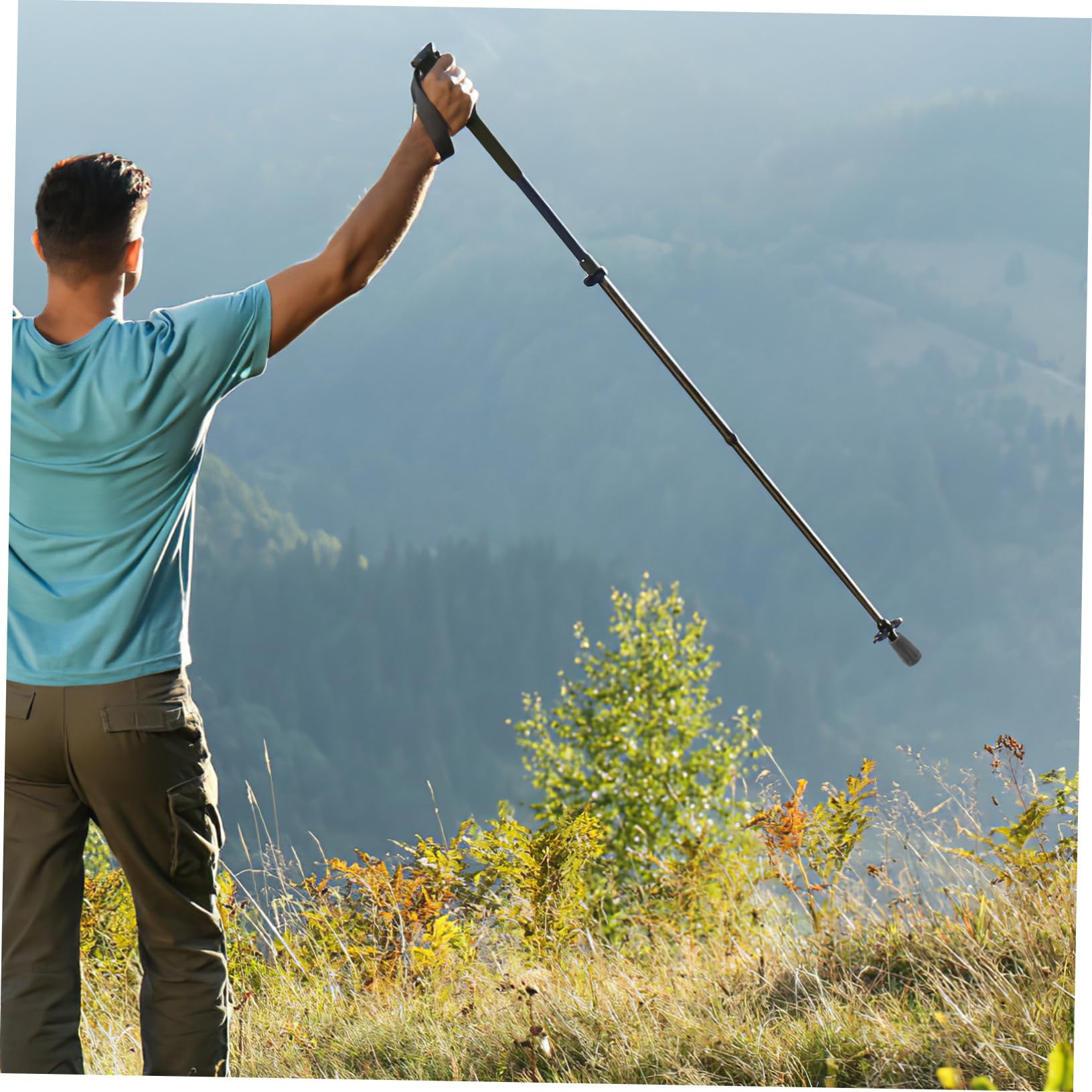 BESPORTBLE Almohadillas para Bastones De Trekking Accesorios para Bastones De Senderismo Muleta Bandeja De Andador para Andador Plegable Accesorios De Caña Bastón Caucho