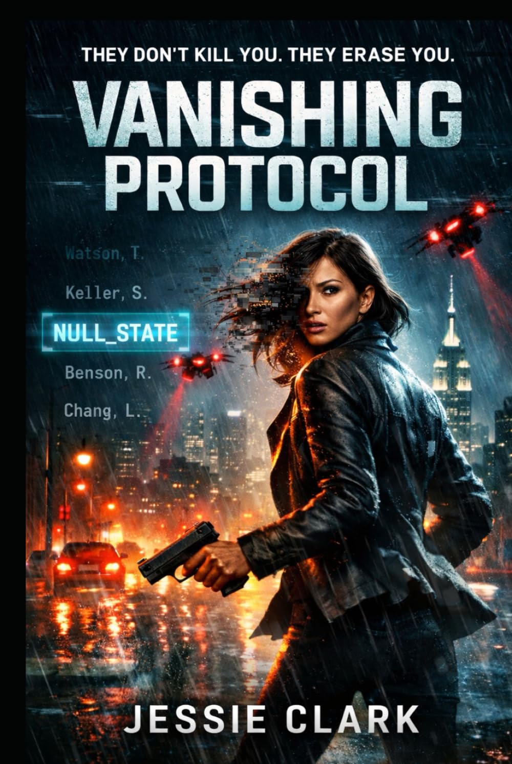 The Vanishing Protocol: She built the system that makes people disappear. Now she has to stop it before it erases everything.