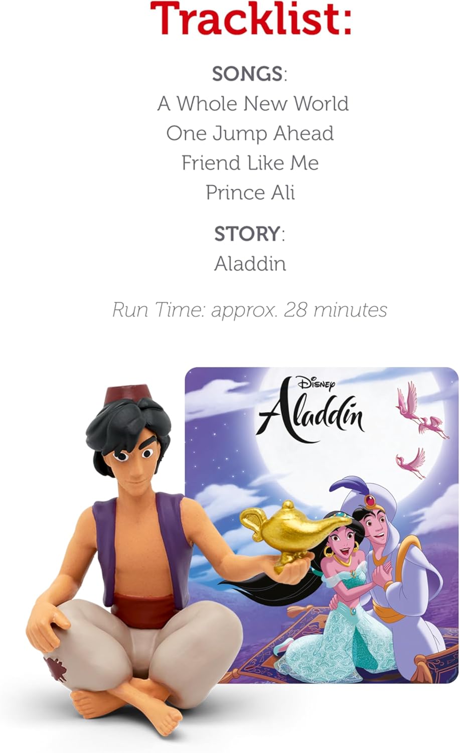 Tonies Aladdin Audio Toy Figurine from Disney