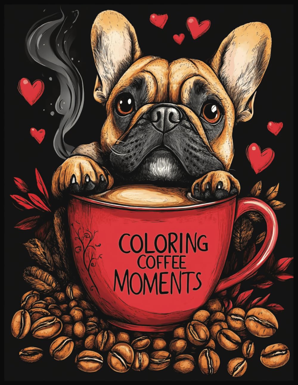 Coloring Coffee Moments 60 Cozy Relaxing Grayscale Images: Stress Relief Book for Adults and Seniors (Grayscale Creations)