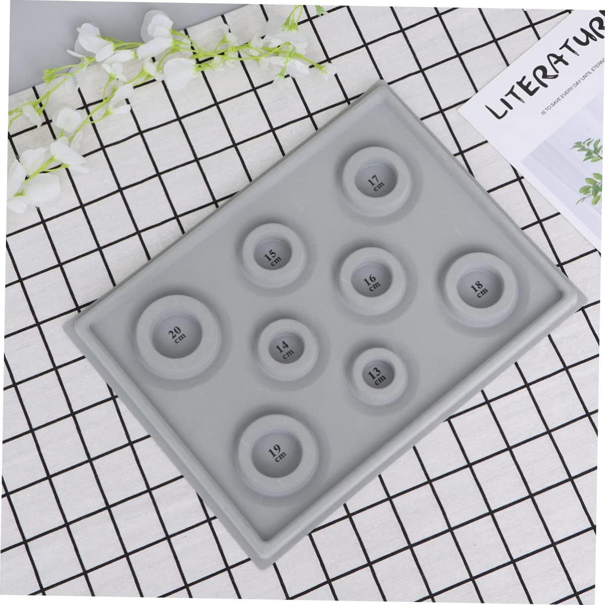 PLAFOPE Jewelry Bead Design Boards Beading Board Bracelet Design Plate for Women