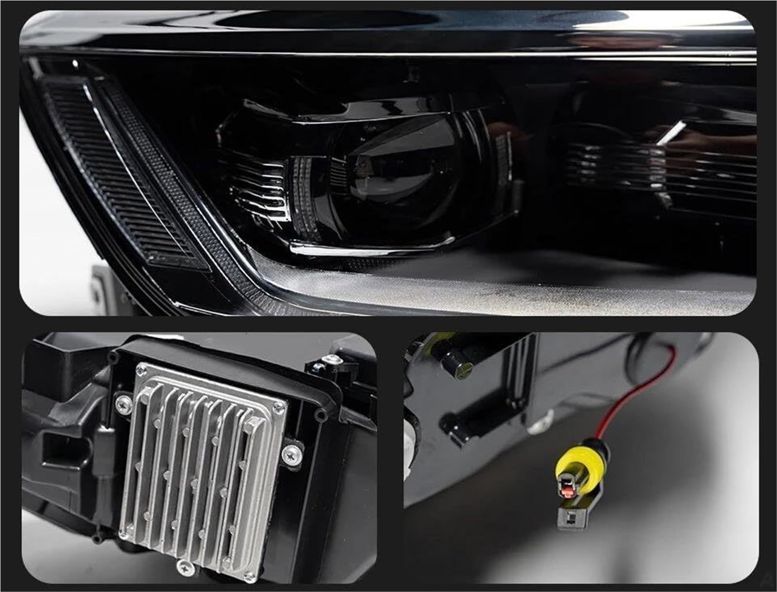 Komplette Scheinwerferbaugruppe für PKW Für vw Für Passat B8 2016-2019 Auto Lichter Scheinwerfer Projektor Objektiv DRL