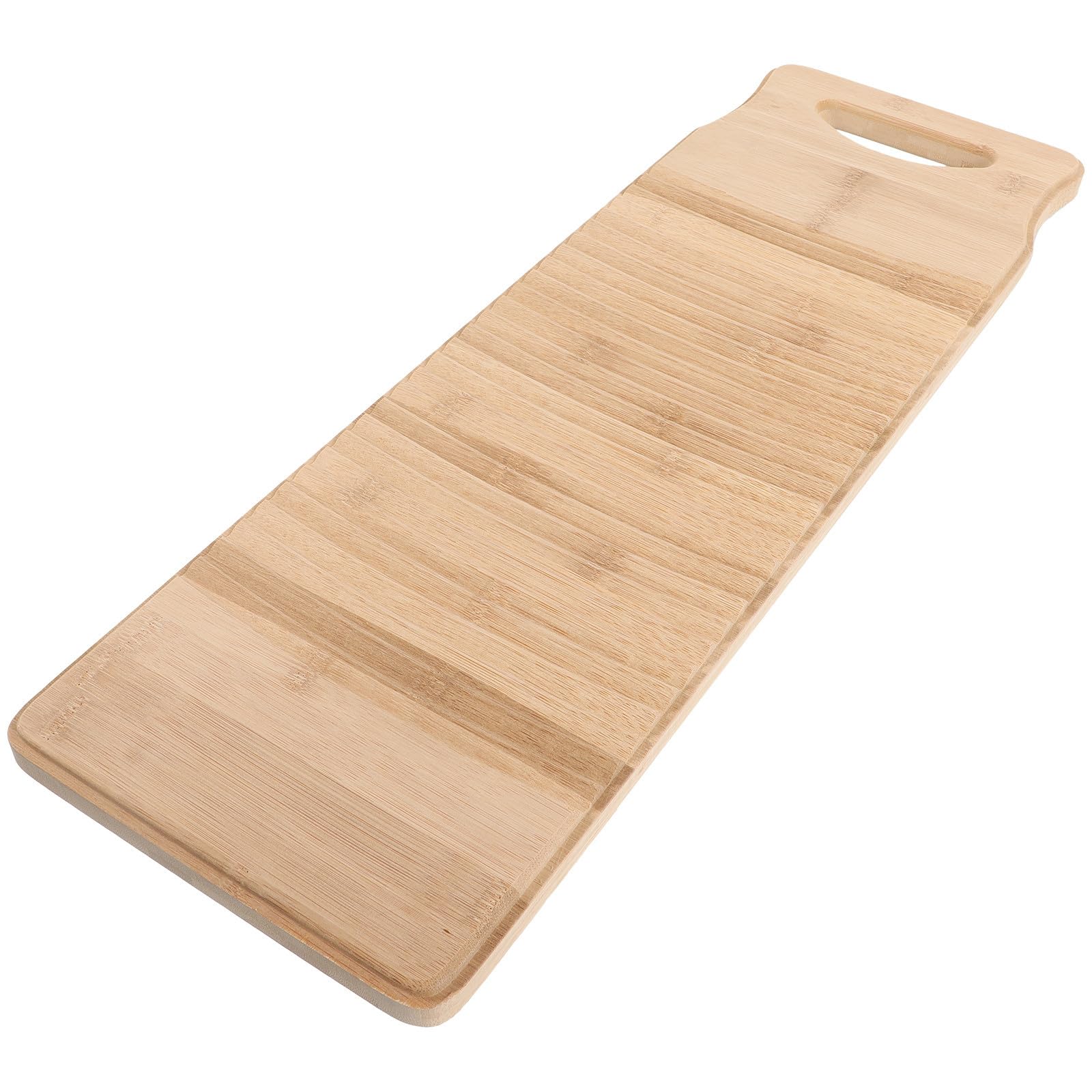 Bambú Tabla Engrosada de Lavar Antideslizante para Ropa, Hogar y Tienda