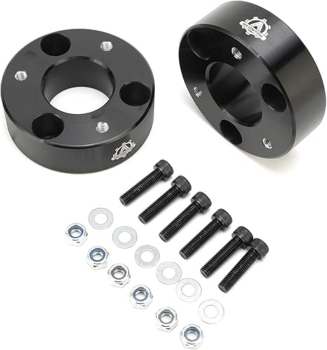 Kit de elevación de nivelación delantera de 2.5 pulgadas - Compatible con Dodge Ram 1500-2006-2018, 4WD, 2WD Pickup - Espaciadores de puntal