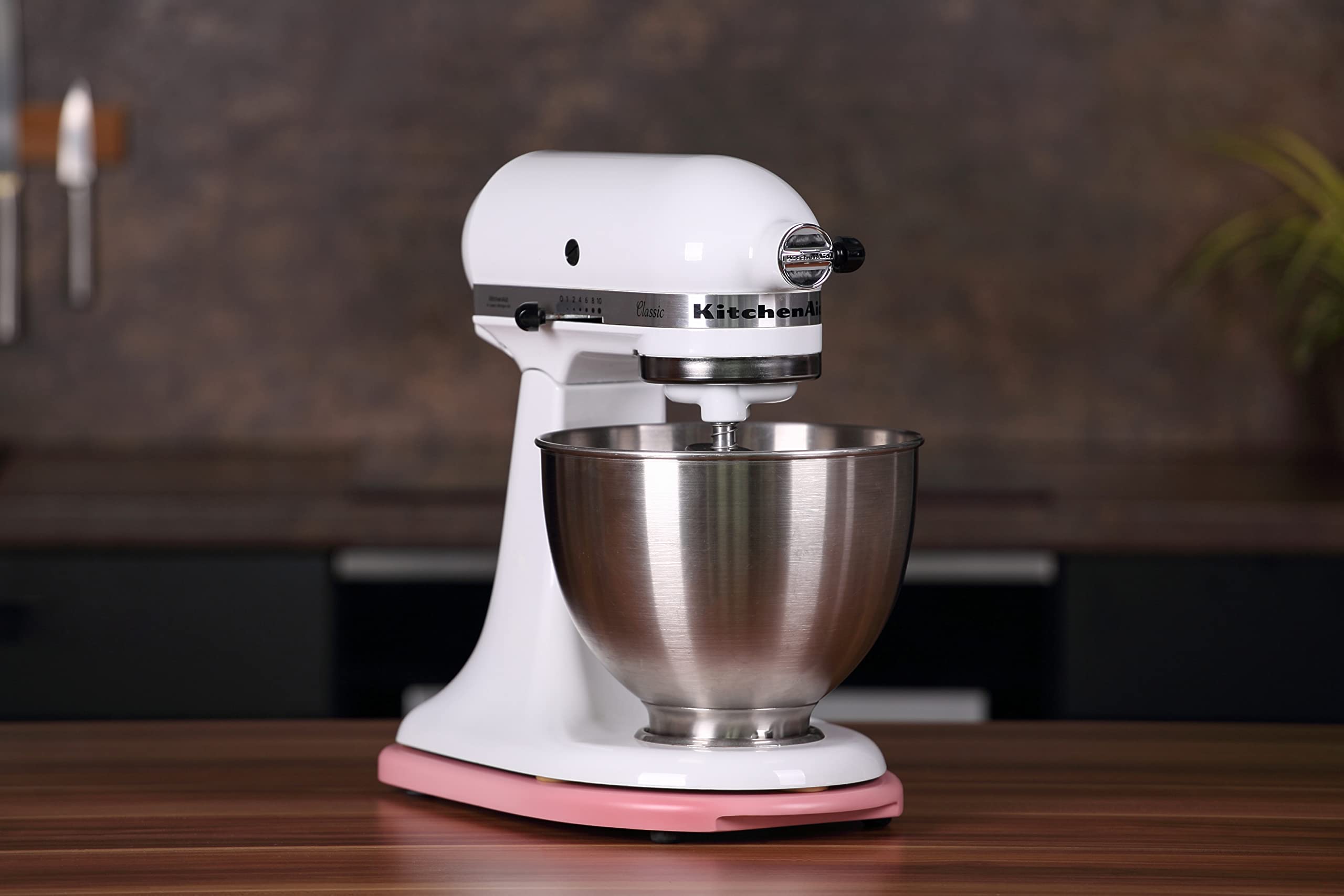 GZ-Design Deska ślizgowa do KichenAid Artisan & Classic – doskonałe akcesoria KitchenAaid z twardego drewna – Made in Germany