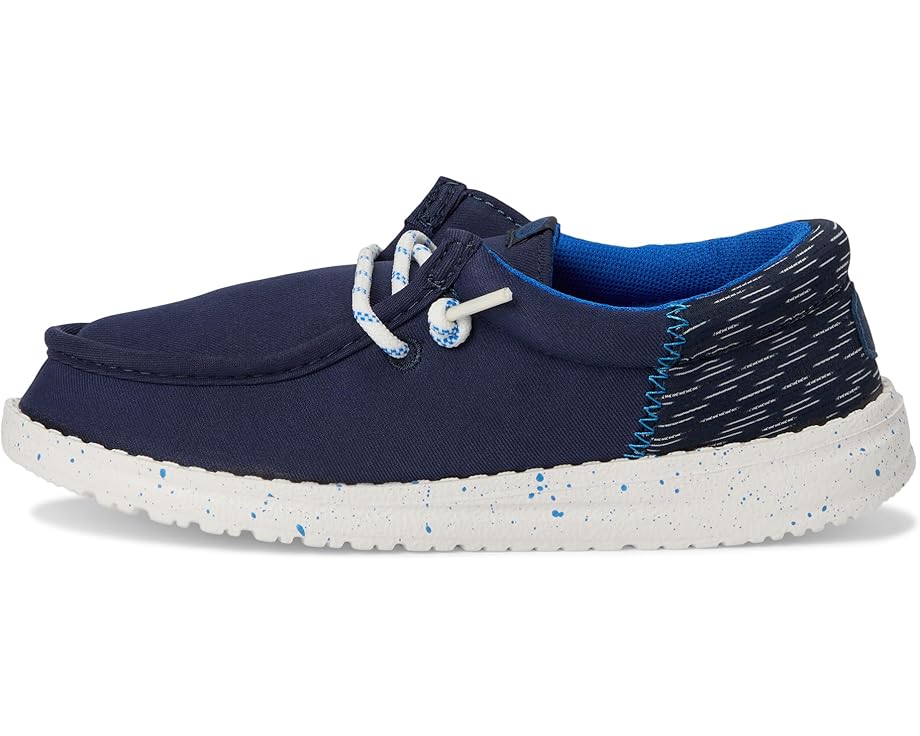 Hey Dude Kids Wally Funk Jersey Jacquard (Little Kid/Big Kid) - Left View