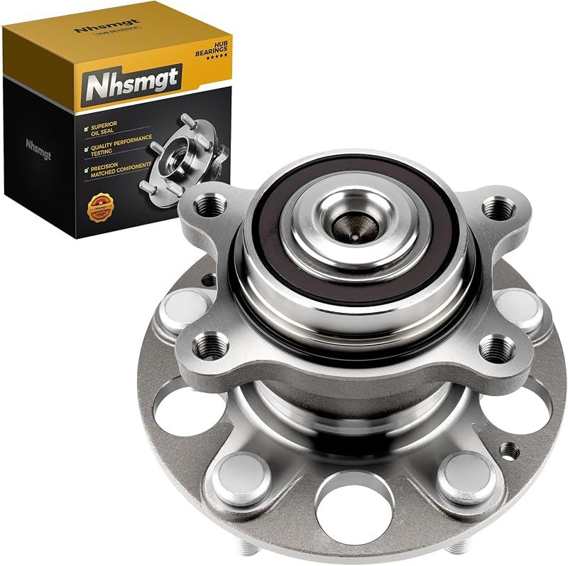 Cubo com rolamento de roda traseiro 512257 Nhsmgt para Honda Civic 2006–2011 – 1 unidade