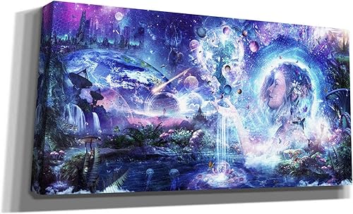 Miniatura 2 de Epic Graffiti 'Dancing Dreams' de Cameron Gray, arte de pared en lienzo, 40 x 20 pulgadas