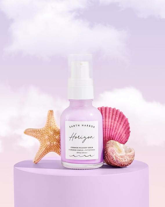 Earth Harbor | HORIZON Ceramide Repair Serum - Skin Barrier + Hydration | Phytosterols + Blue Lotus + Beta Glucan | 20 ml