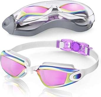 Aegend Swim Goggles, Swimming Goggles No Leaking Full Protect Adult Youth