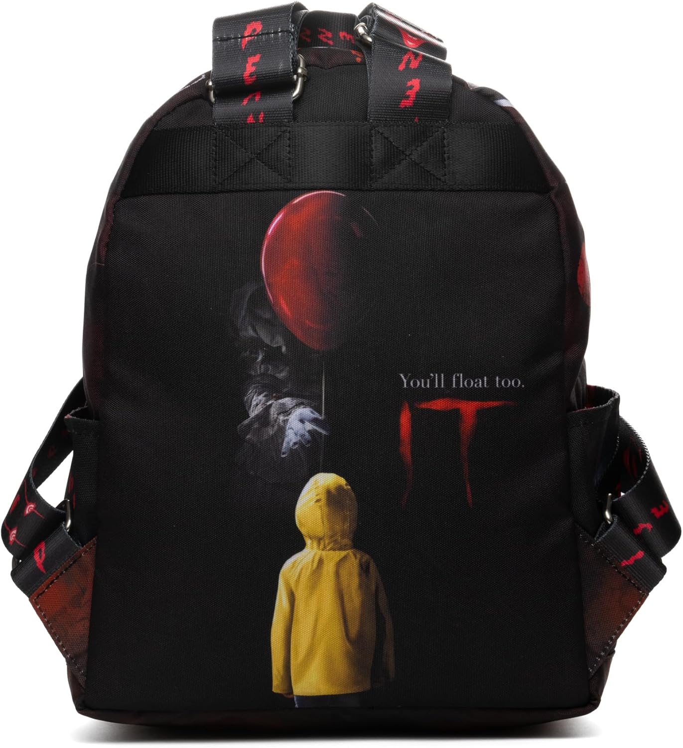 Warner Bros It Pennywise You'll Float To 13" Deluxe Nylon Mini Backpack - Image 8
