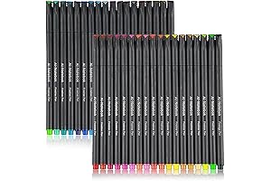 ai-natebok Fine Tip Fineliner Color Pens for Journaling
