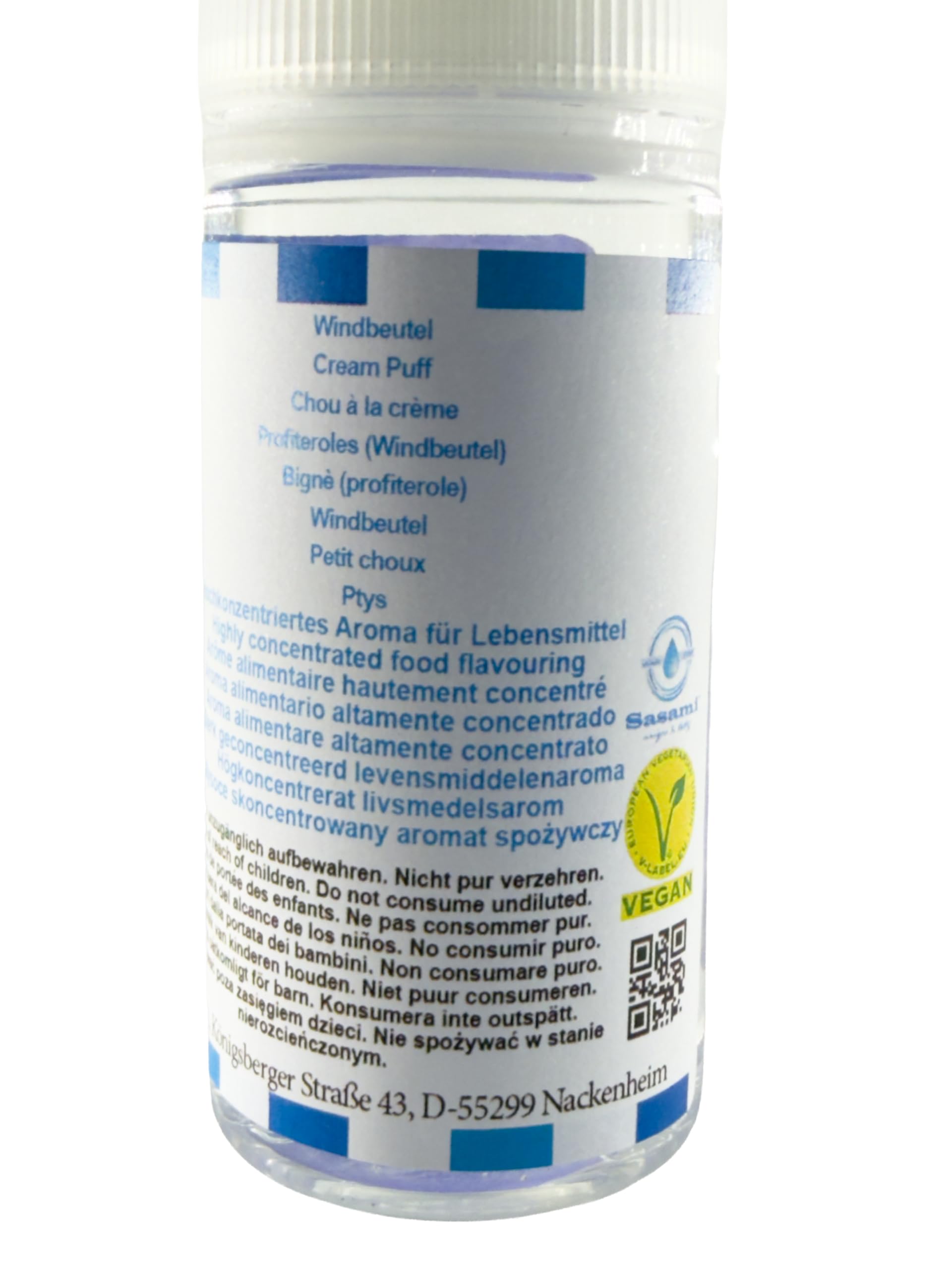 Cream Puff Flavor Concentrate - Vegan - Sasami - 10ml — view 8