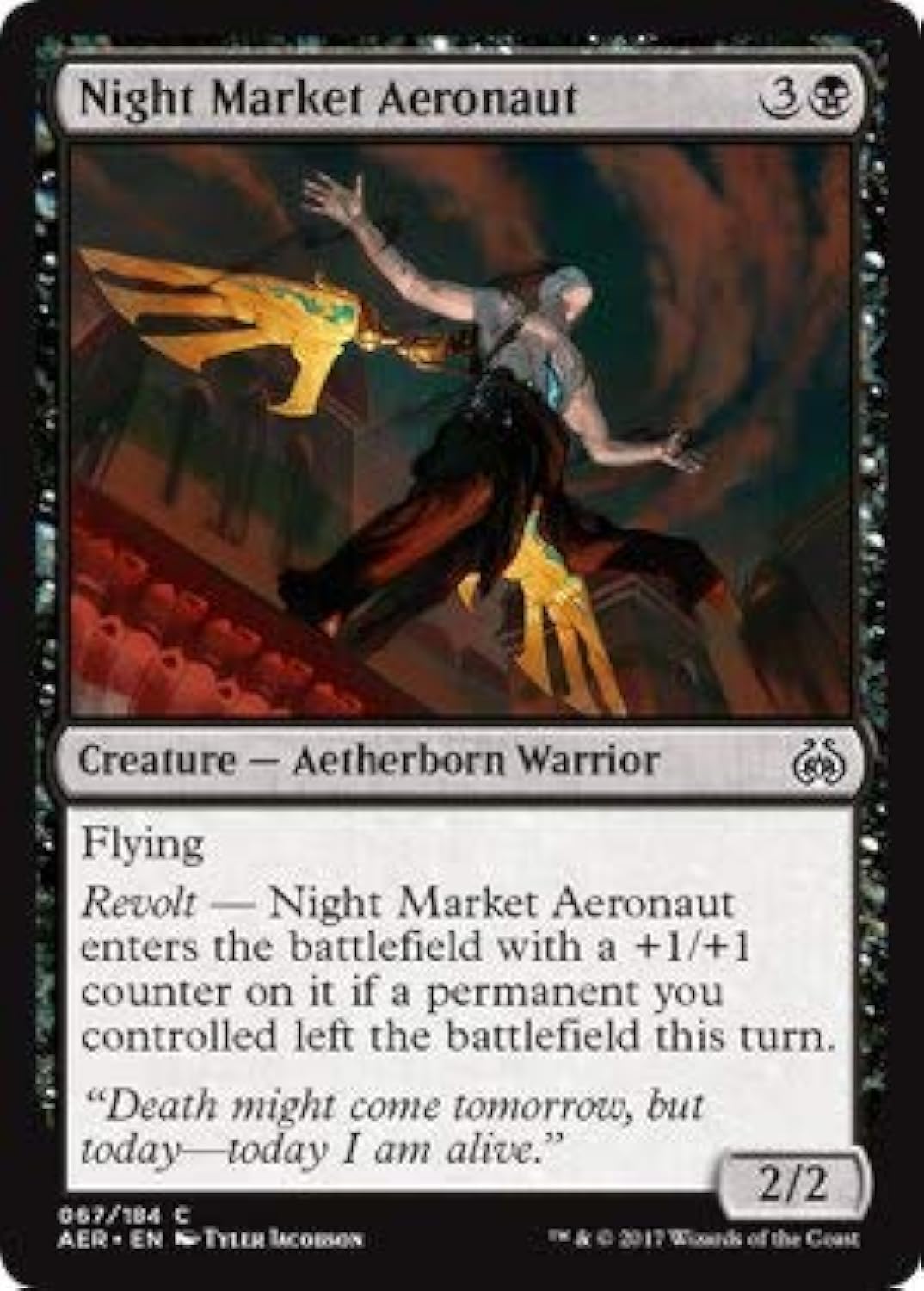 Amazon.com: Magic The Gathering - Night Market Aeronaut (067/184)