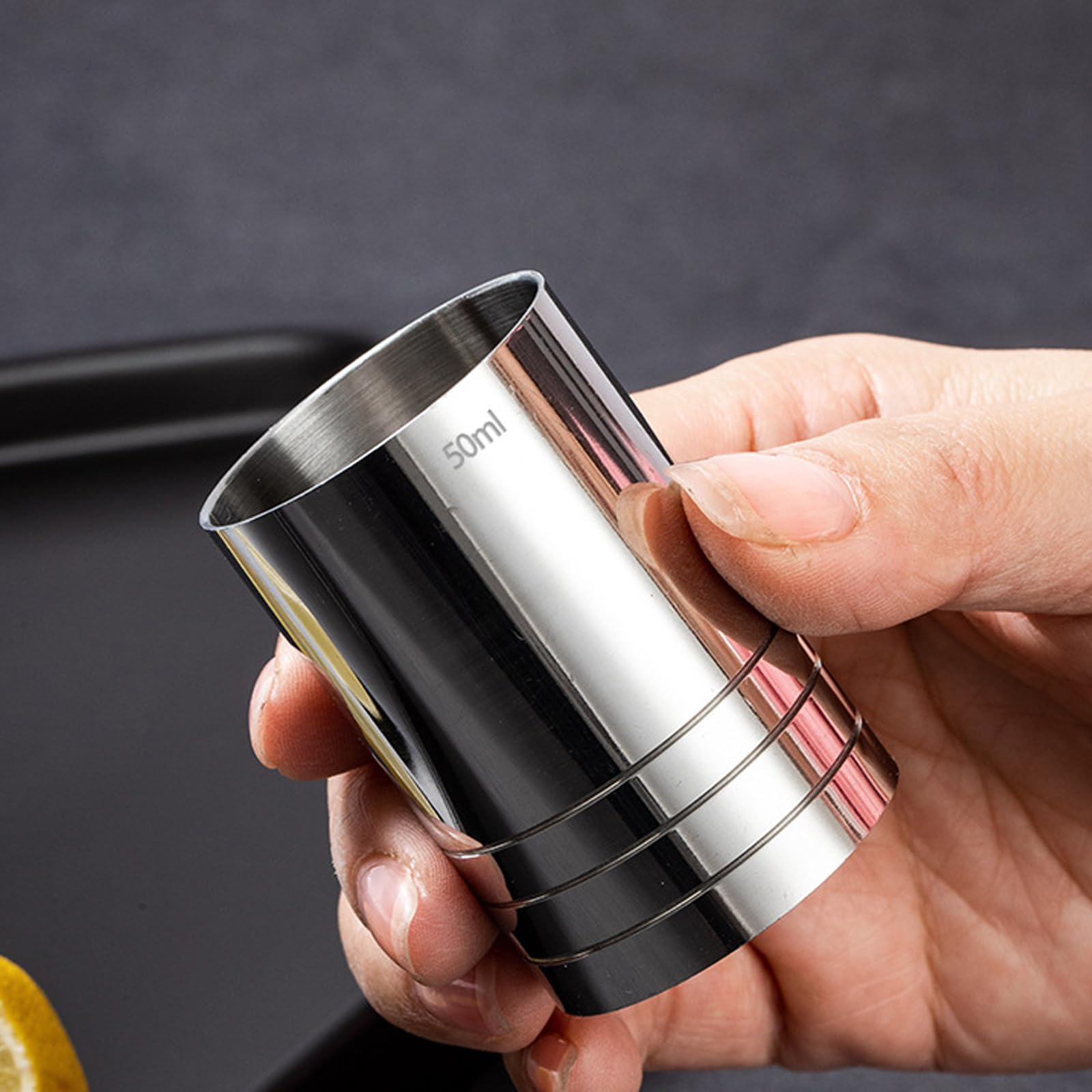 Amazon｜KKYOYRE バー計量カップ カクテルジガーグッドタフネス 25ml+