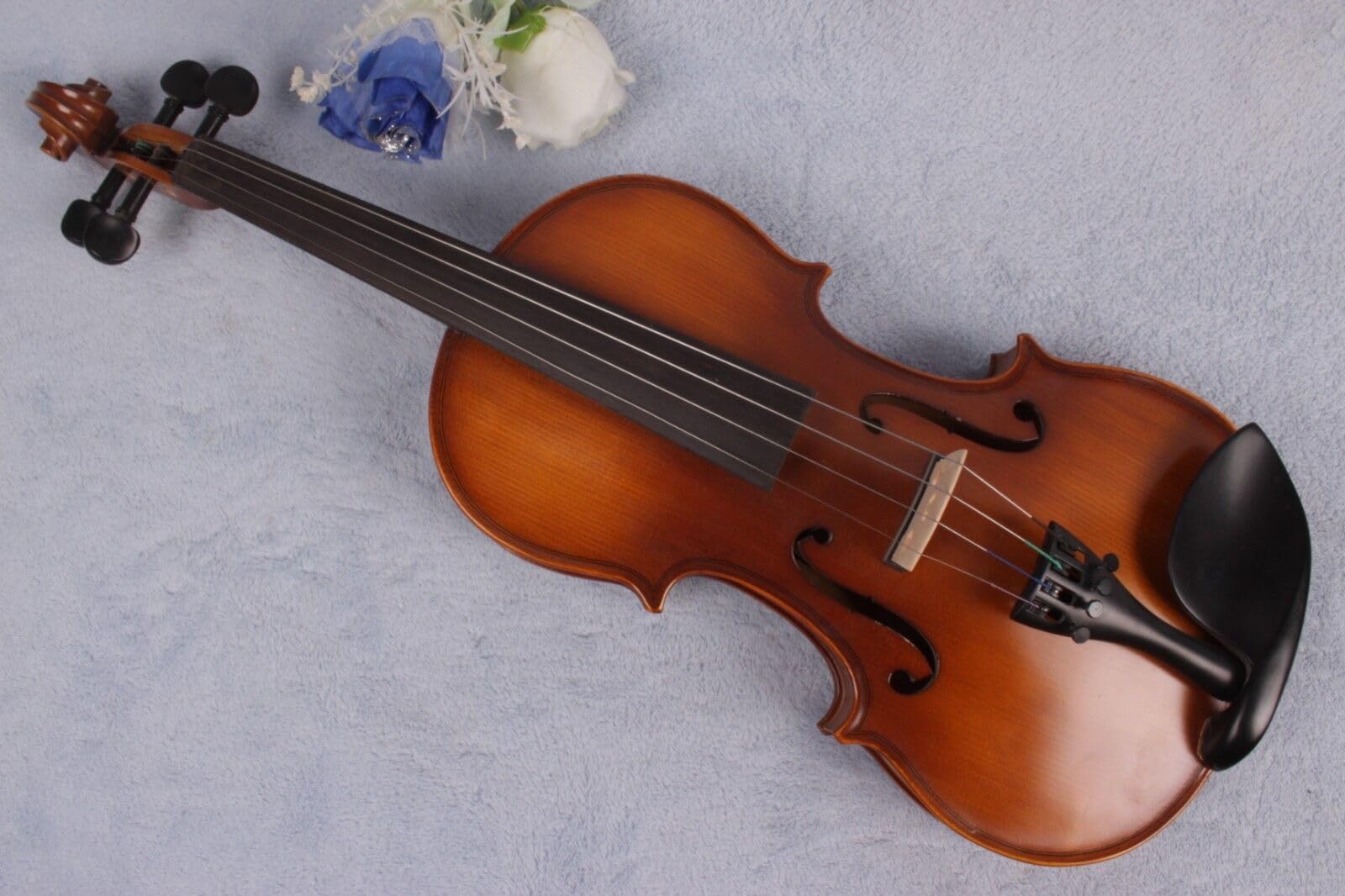 ModouString Electric Violin 4/4 full size Maple Spruce ebony 4 String Left hand 1/4 inch Jack cable Ebony Violin Parts