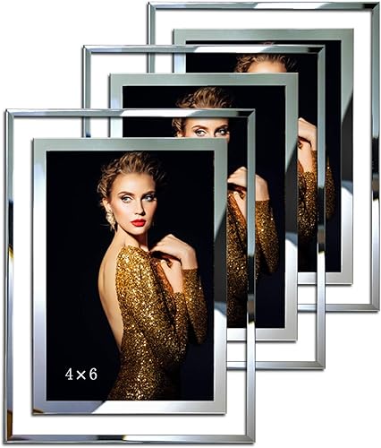 Miniatura 9 de SIMON'S SHOP Marcos de fotos de 5 x 7, para pared y mesa, de 5 x 7 pulgadas, para bodas, aniversarios, cumpleaños, inauguración de la casa, marcos