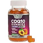 CoQ10 Gummies 100mg - 3X Strength, High Absorption, Antioxidant Supplement for Heart Health Support & Energy Production, Ultra Coenzyme Q10 Vitamins, Coq 10 Supplements, Non-GMO - 120 CoQ10 Gummies