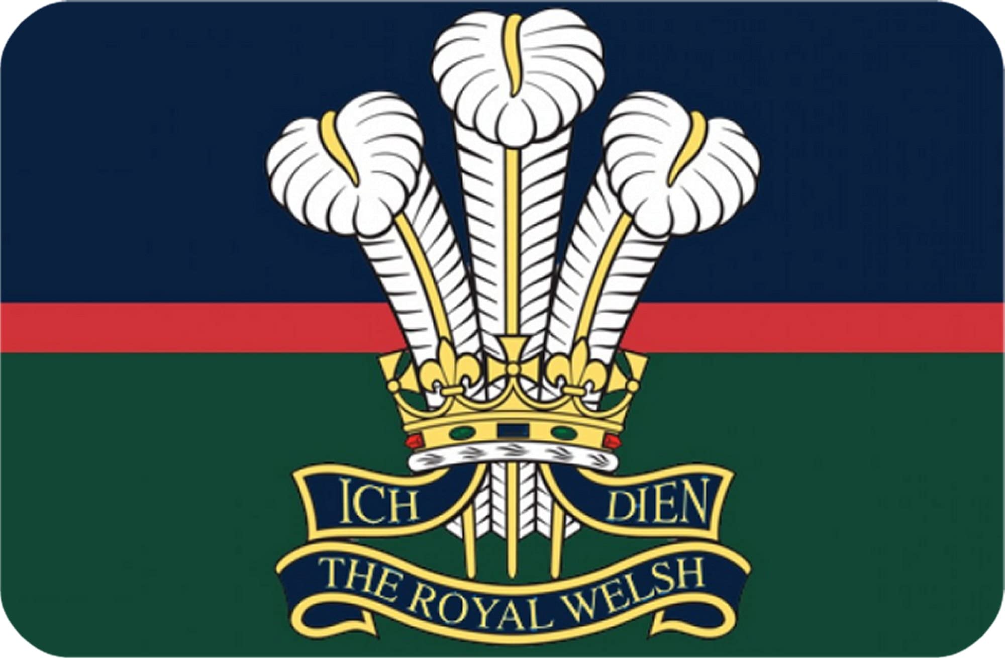 Royal Welsh Regiment Military Rectangle Fridge Magnet Fantastic Souvenir