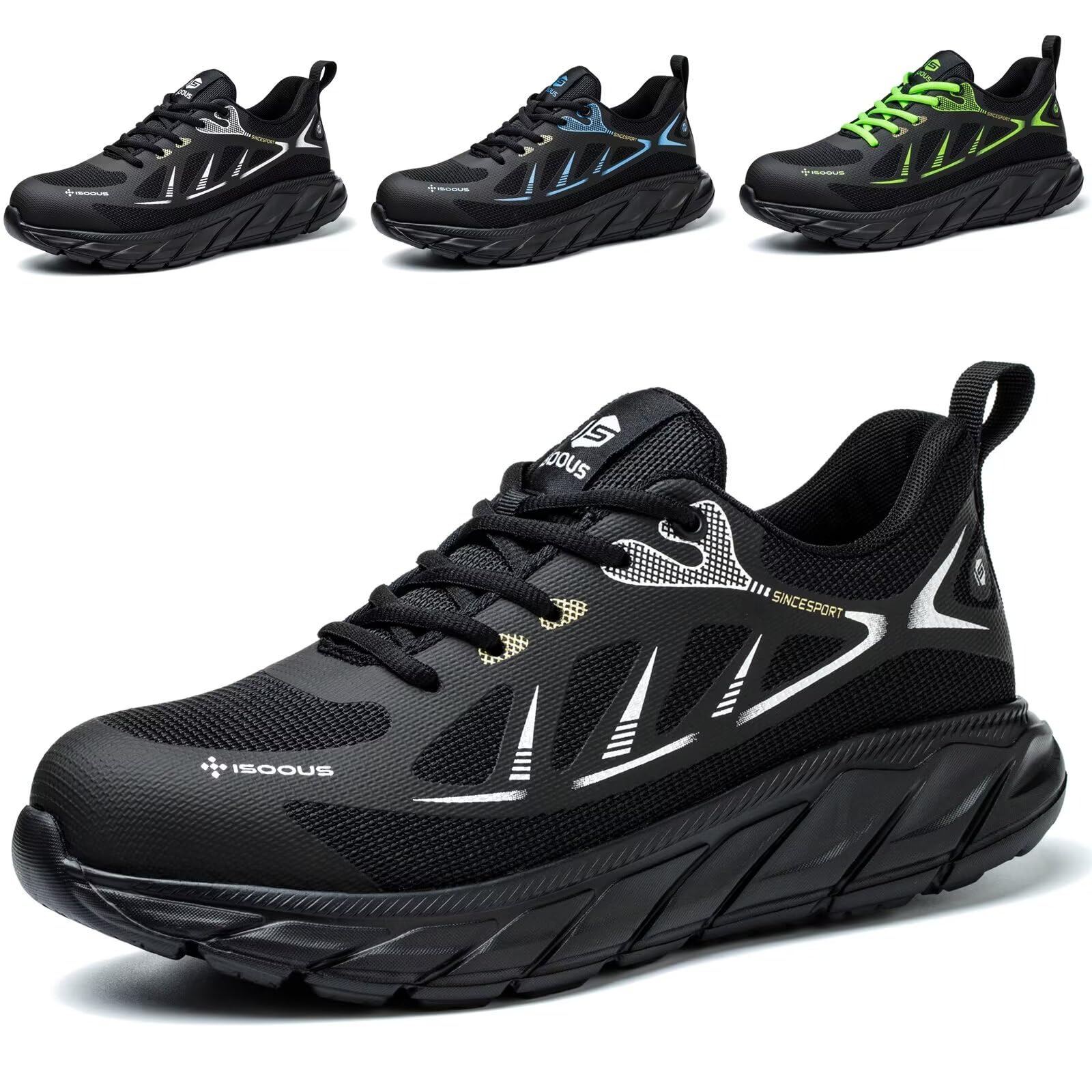 Scarpe Antinfortunistiche Uomo Scarpe da Lavoro Donna Leggere Scarpe Sicurezza con Punta in Acciaio Traspiranti
