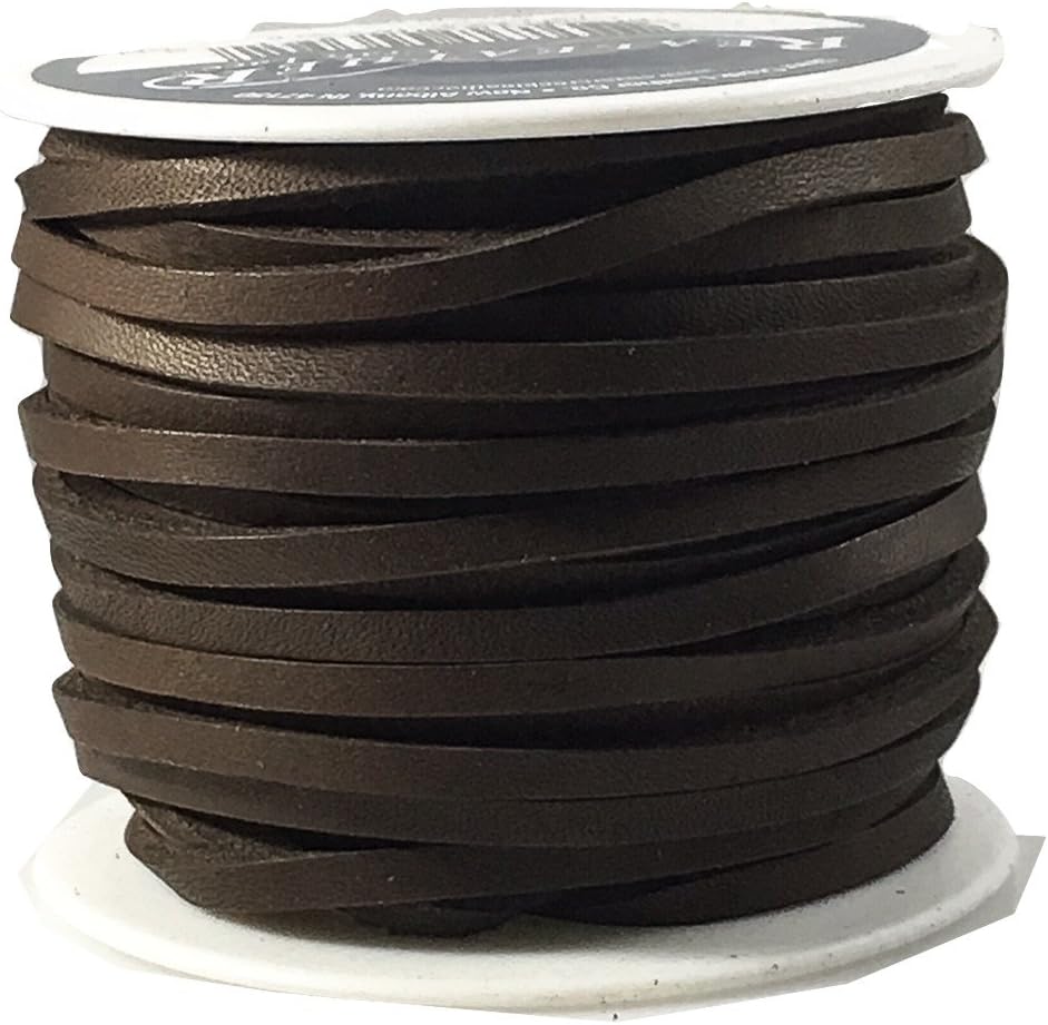 Lace Lacing Leather Topgrain Latigo Chocolate Brown 50 Foot Spool
