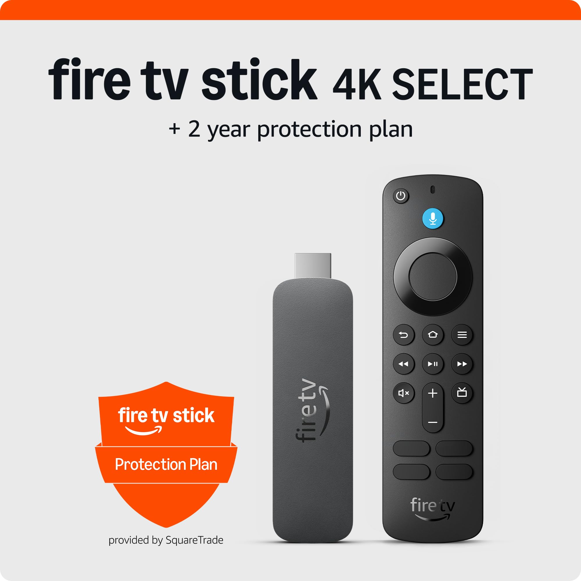 Amazon Fire TV Stick 4K Select bundle with 2-Year Protection Plan