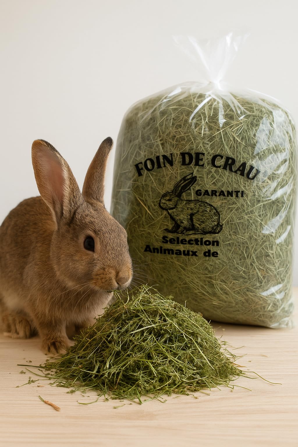 Foin de Crau AOP Mas de l’Aqueduc pour Lapin et Rongeur 6KG