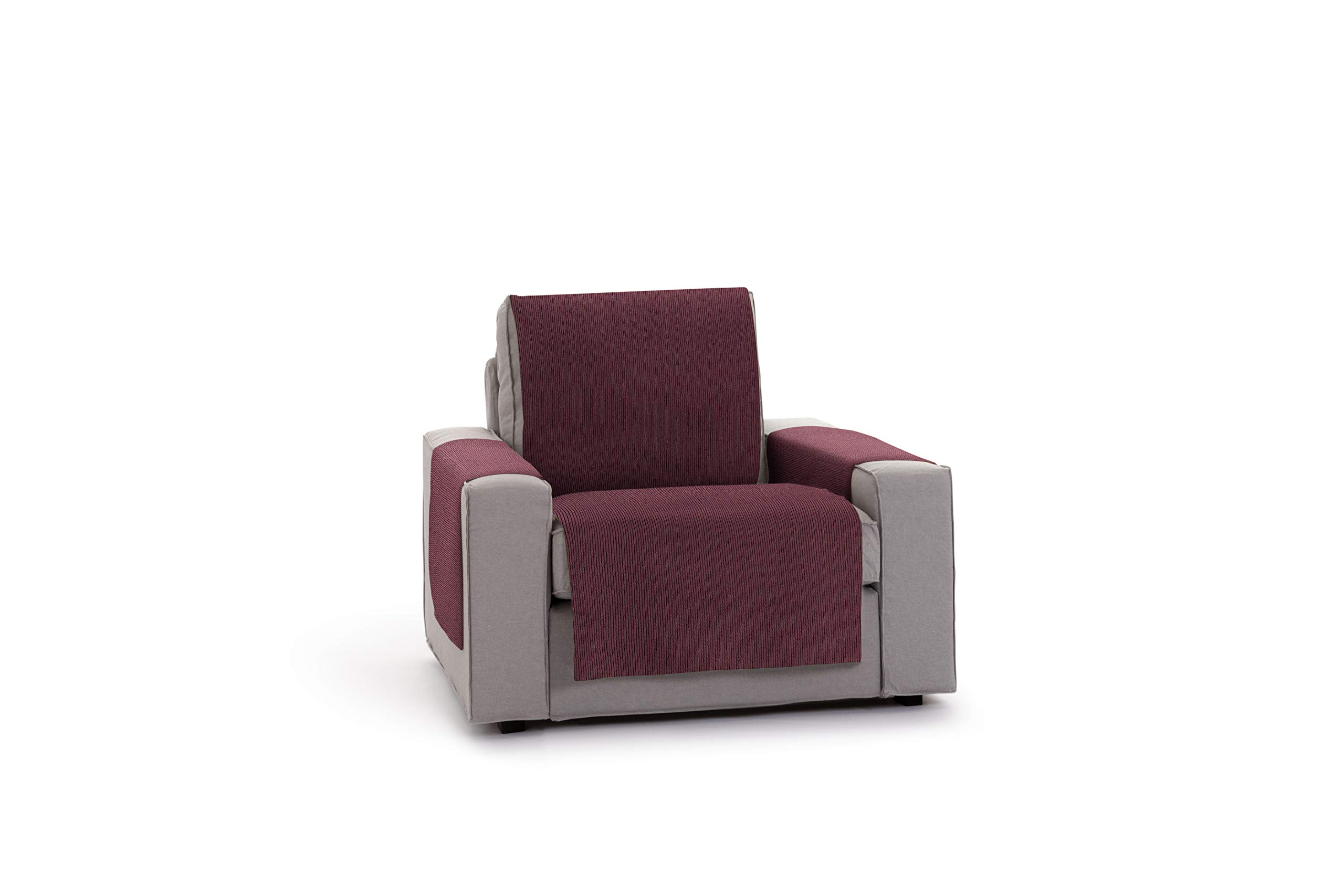 Eysa Rabat practica sofa cover 1 seater color 08/bordeaux