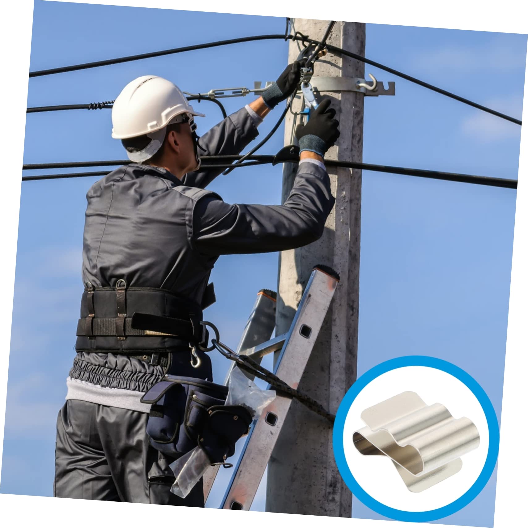 500stücke Solar Kabelclips Aus Edelstahl Halterungen Für Solarpanels Kabelmanagement Für Kabel Rostbeständig Für Zuverlässige Installation Und Der Stromübertragung