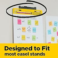 Vista 2 de Post-it® Post it Super Sticky Mini Caballete de Almohadillas Adhesivas