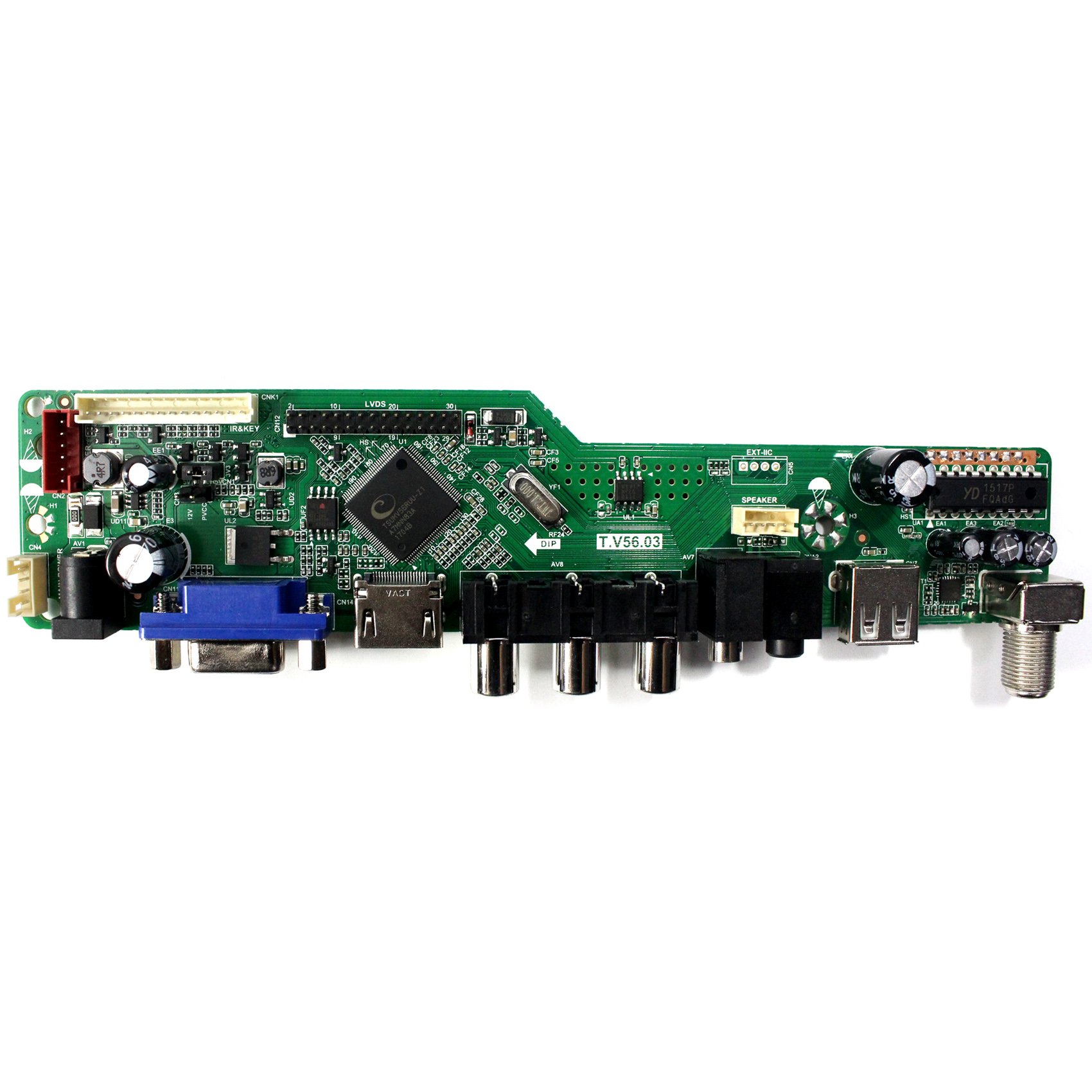Carte Contrôleur LCD VGA/AV – Pour 15,6” /17,3” 40 Broches, Résolution 1920x1080