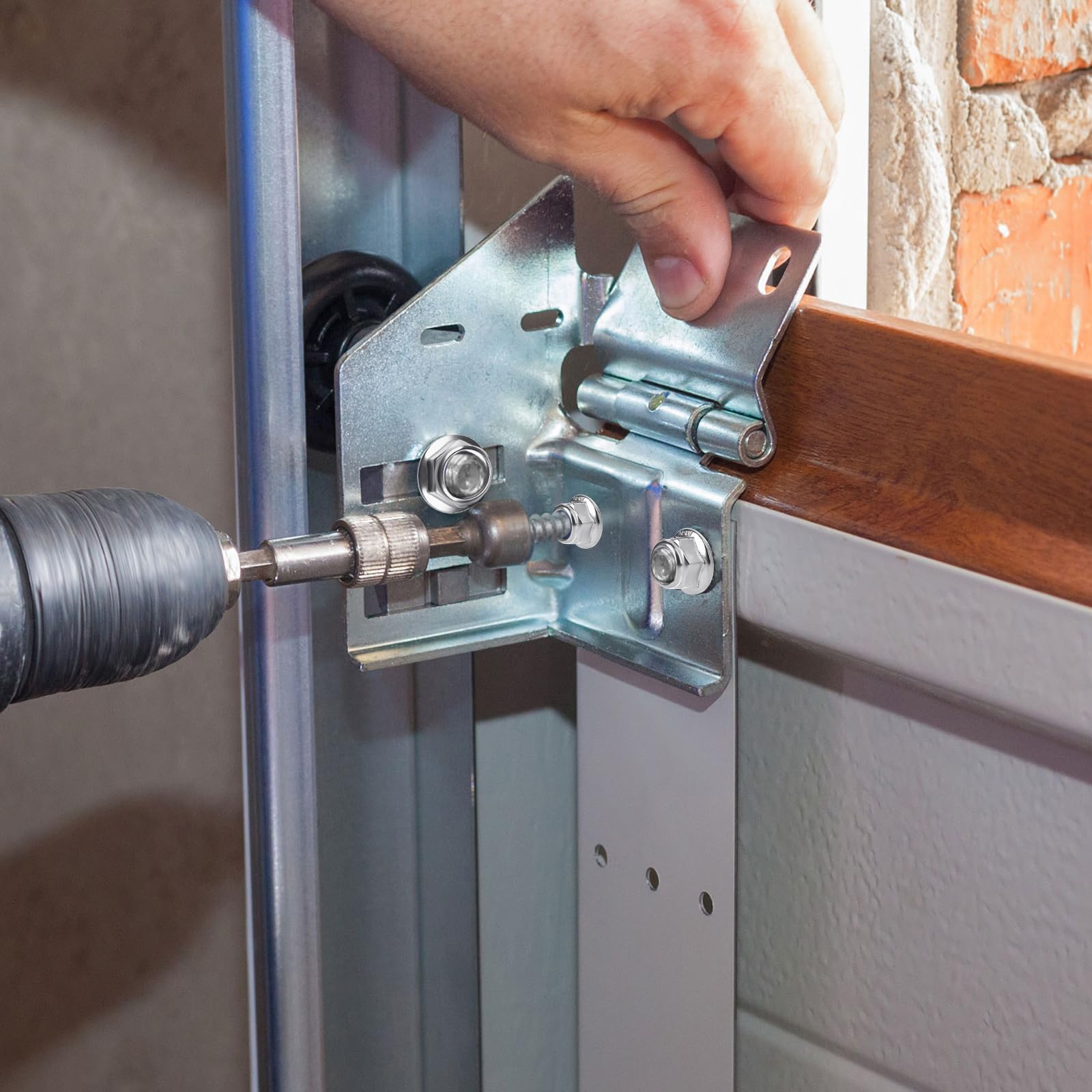 DIN 6926 Dadi Esagonali Autobloccanti Con Flangia Liscia A2 A4 - Foto 13