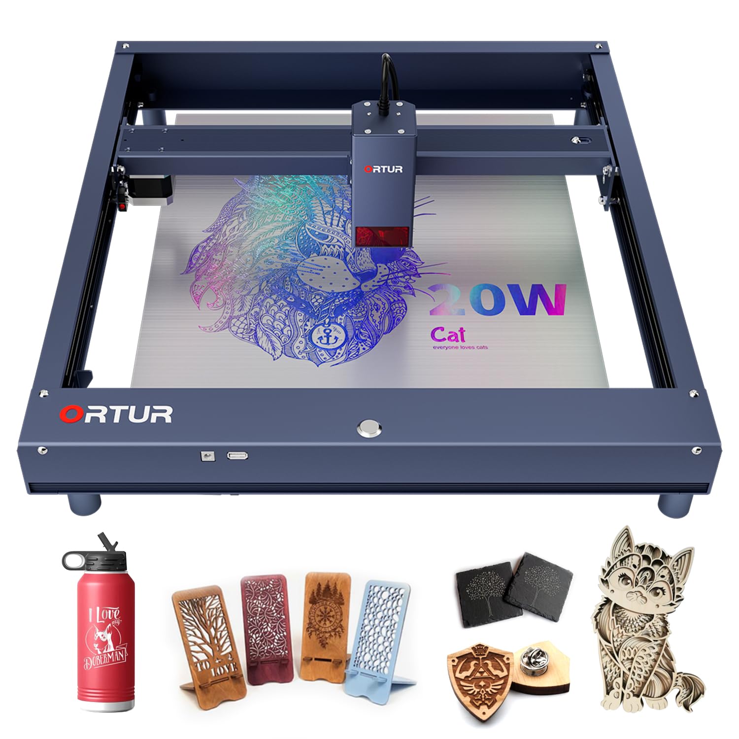 ORTUR レーザー彫刻機 本体 20W 3Dプリンター レーザー加工機 Amazon.co.jp: ORTUR H10 20W レーザー彫刻機 組立不要 全アルミ