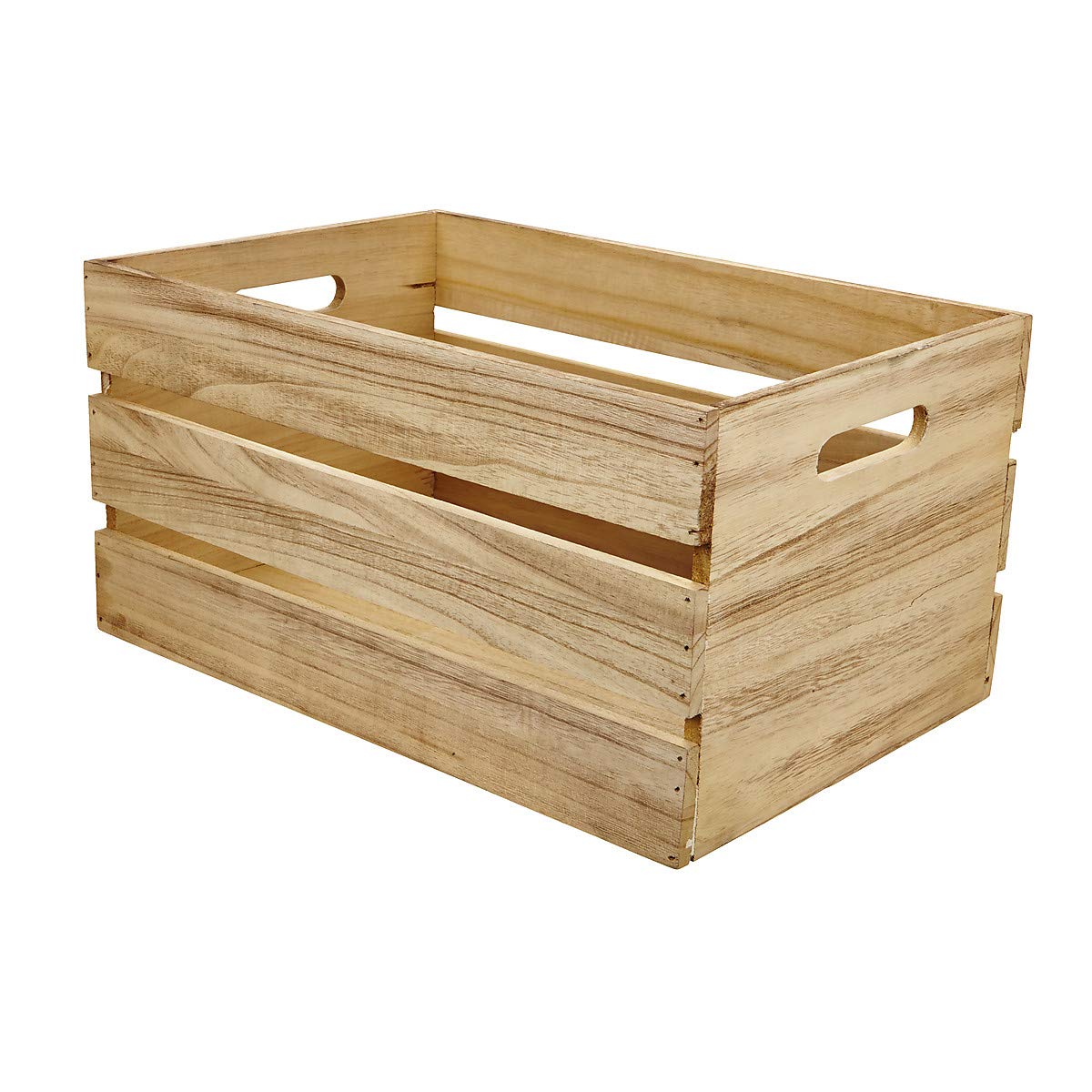 Buy CLAS OHLSON Wooden Crate Storage Box FSC® labelled Wood, Decorative