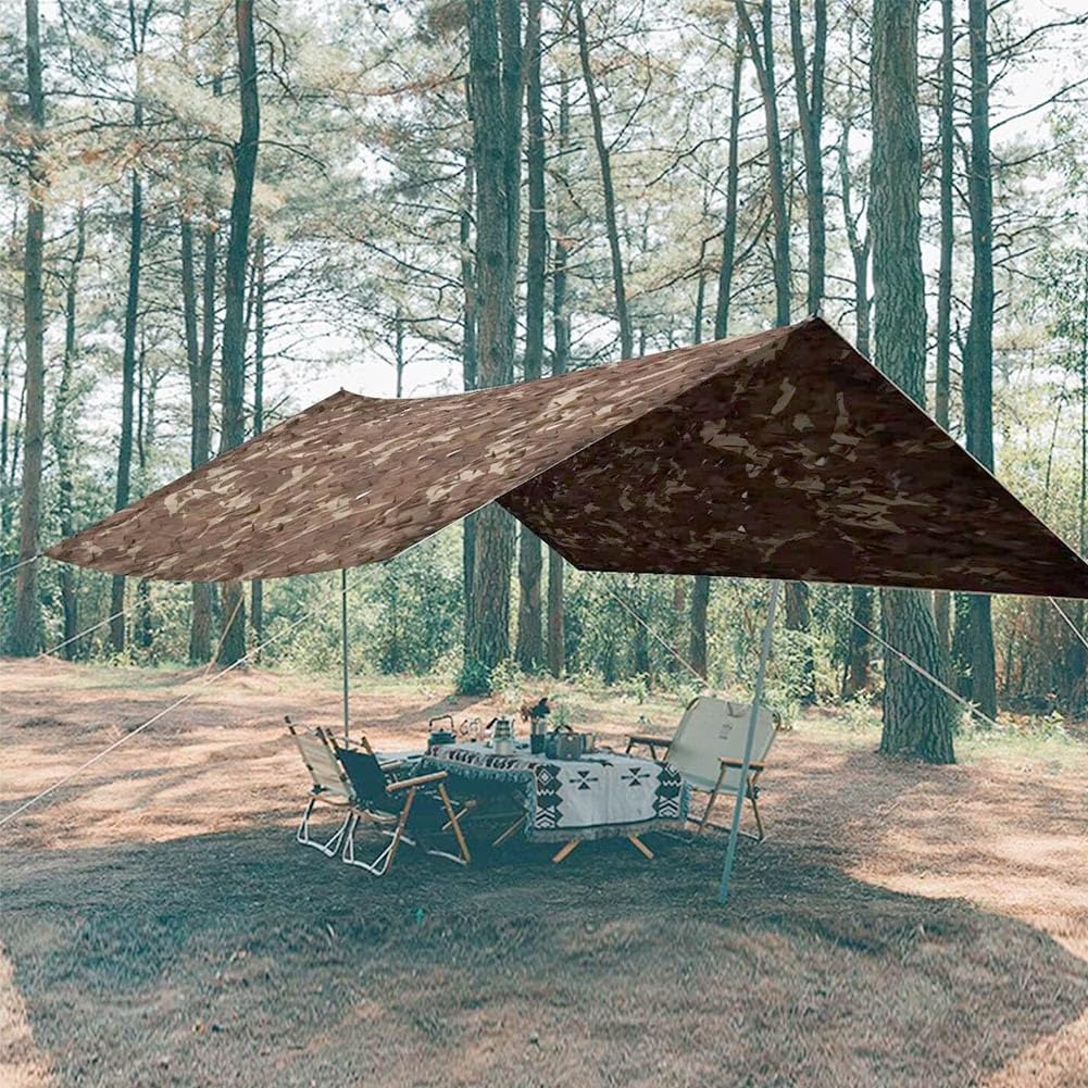 KUWAI Red De Camuflaje para Camping Militar,Jungle Camo Netting del Desierto para La Decoración De Fiestas Al Aire Libre Observación De Aves En La Jungla Disparos Redes De Protección Solar