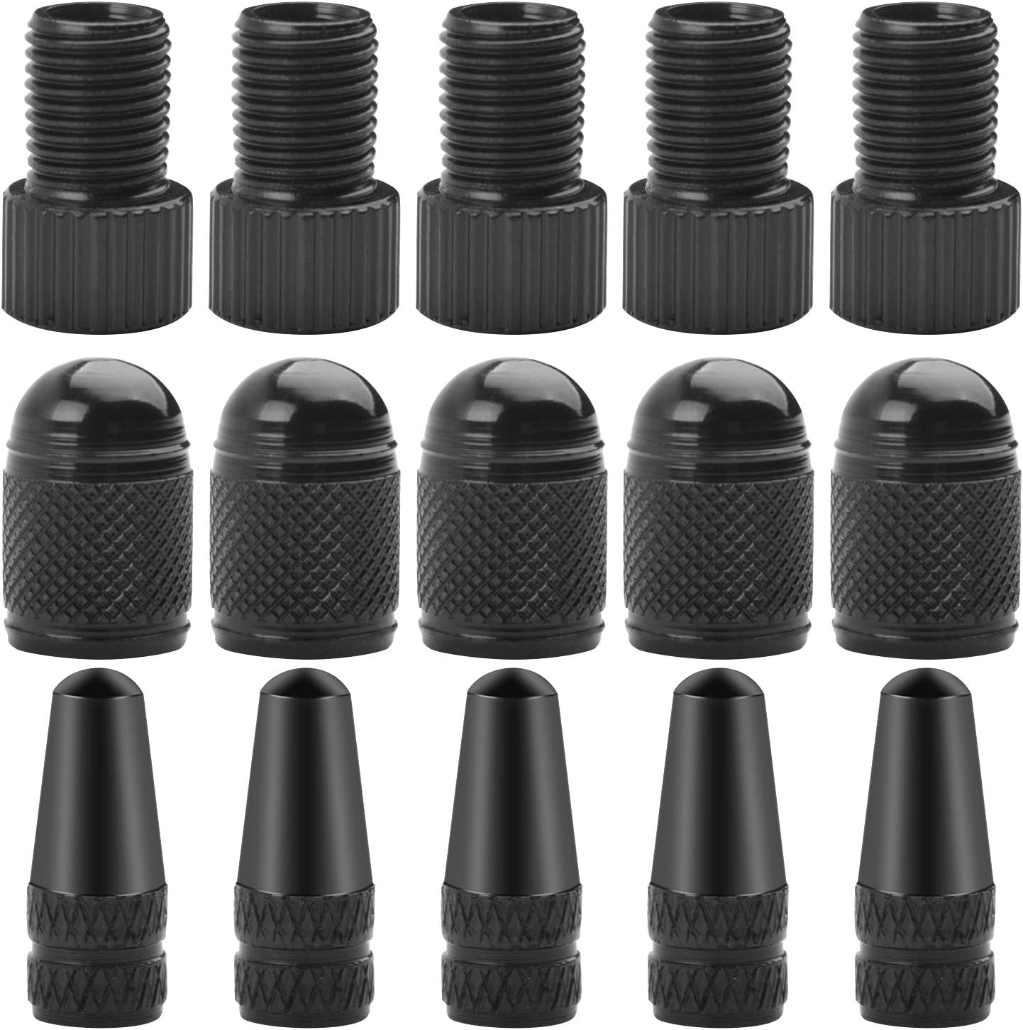 Presta Valve Adapter, 30 Pieces Bike Valve Adapter Bicycle