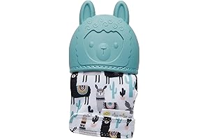 Itzy Ritzy: Llama Baby Teething Mittens