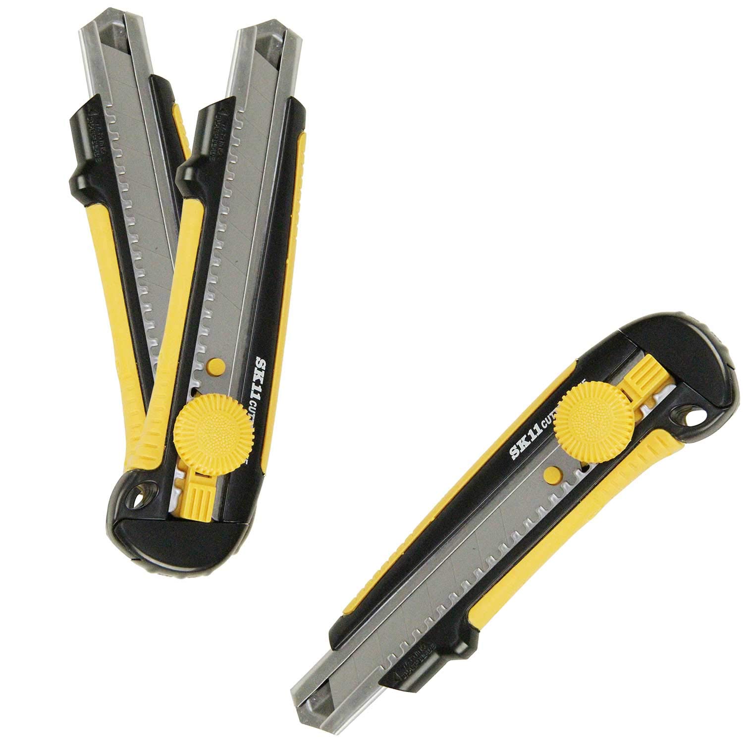 Amazon.co.jp: SK11 カッターナイフ ネジロック L SC-3N （まとめ買い3 