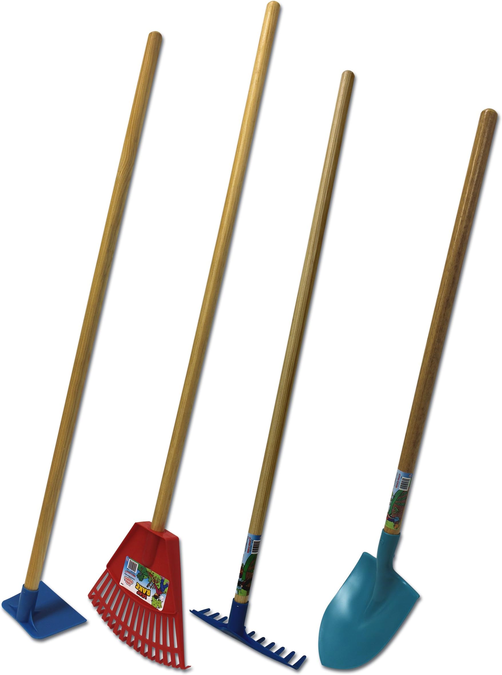 Little Diggers Kids Garden Tool Set โ Four-Piece Set โ Child Safe Tools โ Garden with Your Kids