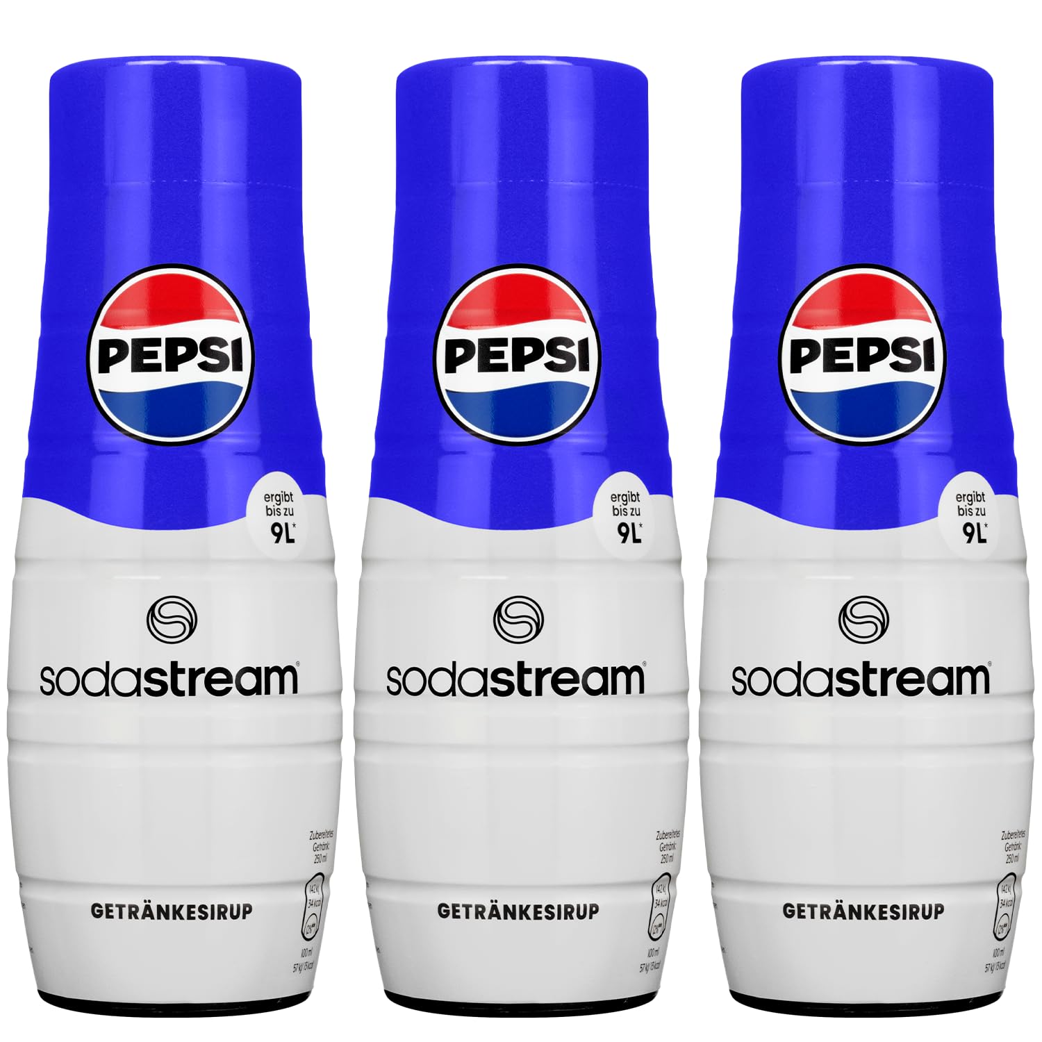 Sodastream 3x SYROP PEPSI COLA 440 ML CONCENTRATO PER SATURATORE