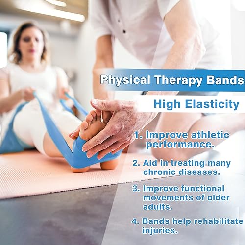 Miniatura 3 de YESMIDE Resistance Bands for Working Out 8 Pack Exercise Bands with 8 Resistance Levels Booty Bands for Leg and Butt Workout Bands Set for Physical