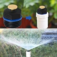 Vista 6 de 20 boquillas atomizadoras ajustables de 1/2 pulgada de 360 grados para jardín, agricultura, sistema de riego de césped (20 juegos)