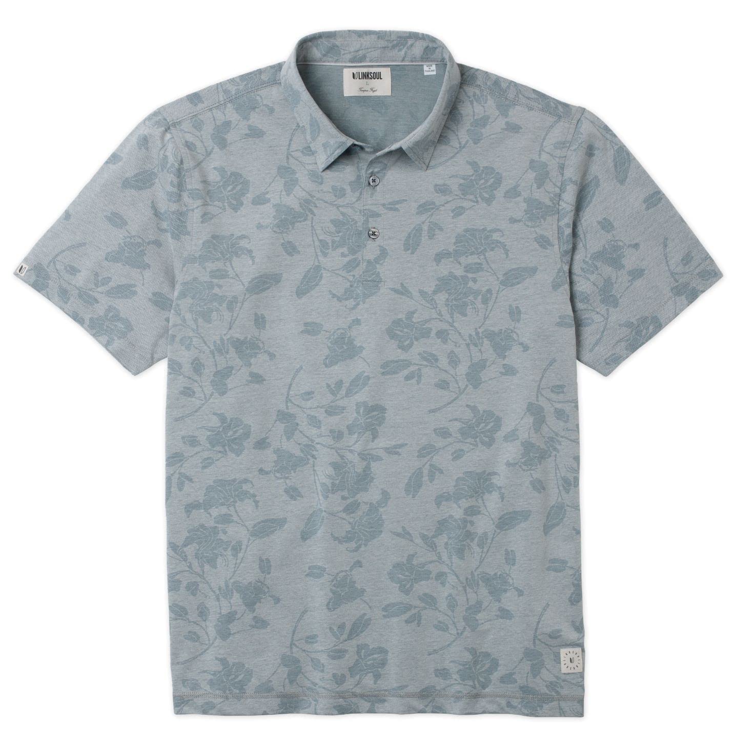 LinksoulAstoria Polo - Print-CYPHKORCHID-S