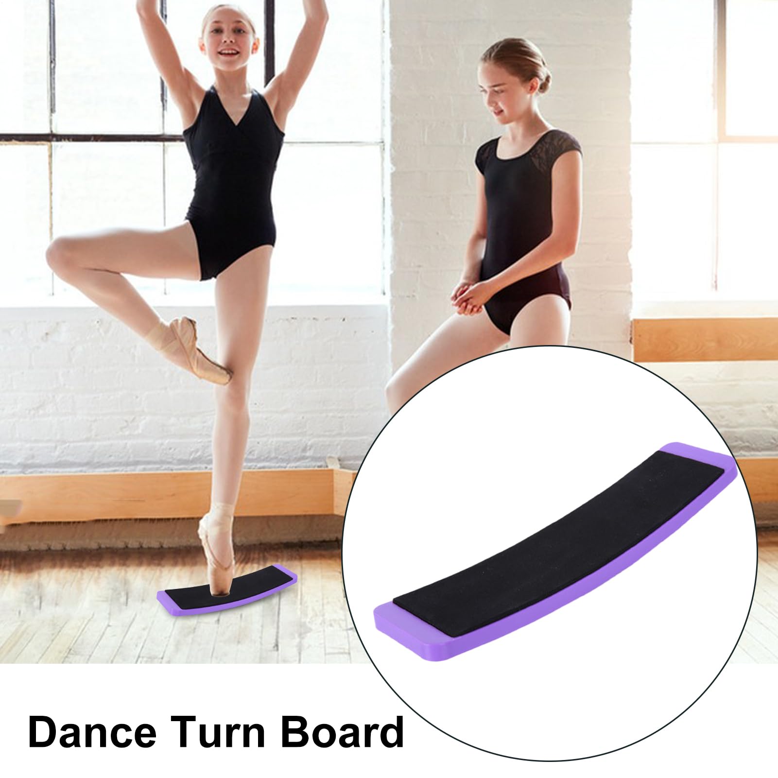 Planche Tournante De Danse – Nylon + EVA, Planche De Danse Portable, Entraînement De L'équilibre Des Pieds, Spinner De Patinage Artistique | Turners Dansants Pour Danseurs, Patineurs, Gymnast