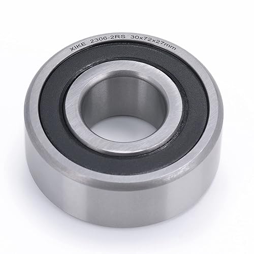 Miniatura 40 de XIKE 1 Pcs 2204-2RS Sealed Self-Aligning Ball Bearings 20x47x18mm, Lubricated and Chrome Steel Fits
