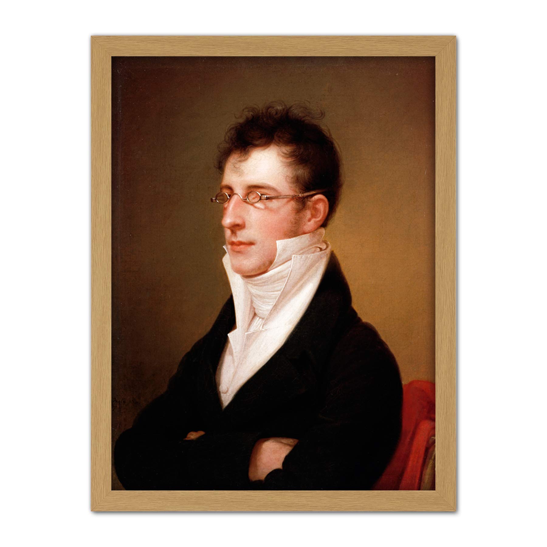 Rembrandt Peale Rubens Peale Large Framed Art Print Poster Wall Decor 18x24