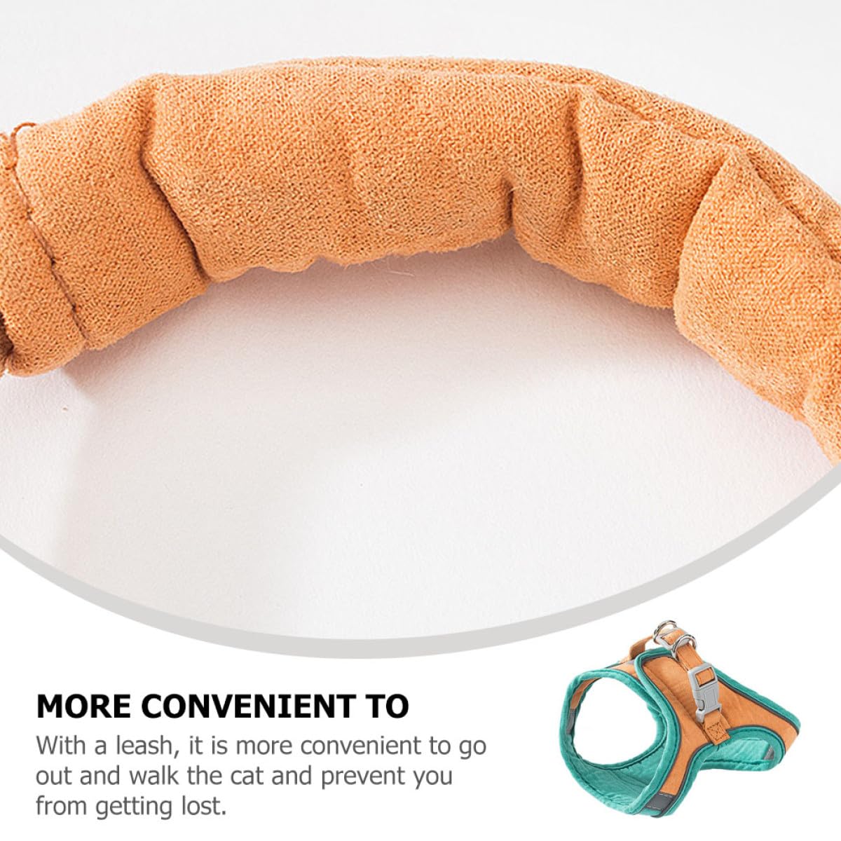 Yardwe 3sätze Katzengeschirr Mit Leine Verstellbar Atmungsaktivem Material Geeignet Für Outdoor-aktivitäten Reflektierend Und Sicher Für Ihre Katze